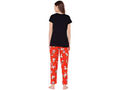 Bodycare Womens Modal Spandex Printed Tshirt & Pyjama Set BSLS14003