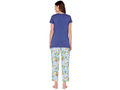 Bodycare Womens Modal Spandex Printed Tshirt & Pyjama Set BSLS14004