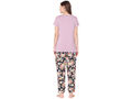 Bodycare Womens Modal Spandex Printed Tshirt & Pyjama Set BSLS14006
