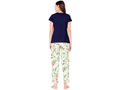 Bodycare Womens Modal Spandex Printed Tshirt & Pyjama Set BSLS14007