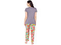 Bodycare Womens Modal Spandex Printed Tshirt & Pyjama Set BSLS14013