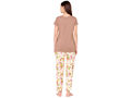 Bodycare Womens Modal Spandex Printed Tshirt & Pyjama Set BSLS14014