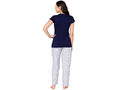 Bodycare Womens Modal Spandex Printed Tshirt & Pyjama Set BSLS15002