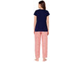 Bodycare Womens Modal Spandex Printed Tshirt & Pyjama Set BSLS15003