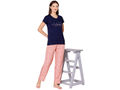 Bodycare Womens Modal Spandex Printed Tshirt & Pyjama Set BSLS15003