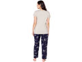 Bodycare Womens Modal Spandex Printed Tshirt & Pyjama Set BSLS15004