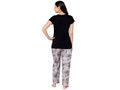 Bodycare Womens Modal Spandex Printed Tshirt & Pyjama Set BSLS15005