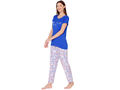 Bodycare Womens Modal Spandex Printed Tshirt & Pyjama Set BSLS15006