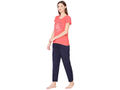 Bodycare Womens Modal Spandex Printed Tshirt & Pyjama Set BSLS15009