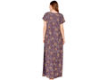 Bodycare Womens Polycotton Round Neck Printed Long Night Dress-BSN2012B