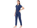 Bodycare Womens Cotton Printed Night Suit Set of Shirt & Pyjama-BSNS18003