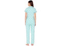 Bodycare Womens Cotton Printed Night Suit Set of Shirt & Pyjama-BSNS18013