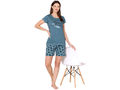 Bodycare Womens Cotton Printed Night Suit Set of Tshirt & Shorts-BSSS17001