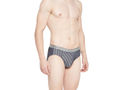 BodyX Striped Briefs-BX27B-Black