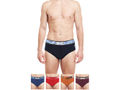 Body X Elaganza Solid Briefs Pack of 5 -BX34B-D-Assorted