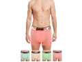 Body X Elaganza Solid Trunks Pack of 5 -BX34T-L-Assorted