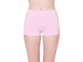 BodyX womens microfiber spandex pink solid seamless premium boyshorts BX501-pack of 1