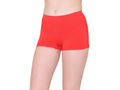 BodyX womens microfiber spandex red solid seamless premium boyshorts BX501-pack of 1