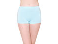 BodyX womens microfiber spandex sky solid seamless premium boyshorts BX501-pack of 1