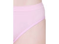 BodyX womens microfiber spandex pink solid seamless premium bikini panty BX502-pack of 1