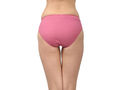 BODYCARE Pack of 3 Bikini Style Cotton Briefs in Assorted colors with Contrast Lacy sides-E1452