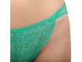 BODYCARE Pack of 3 Bikini Style Cotton Briefs in Assorted colors with Lacy Crotch-E1456