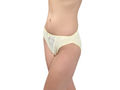 BODYCARE Pack of 3 Bikini Style Cotton Briefs in Assorted colors with Lace Crotch-E1457C