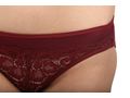 BODYCARE Pack of 3 Bikini Style Cotton Briefs in Assorted colors with Lacy Crotch-E1462