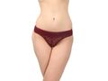BODYCARE Pack of 3 Bikini Style Cotton Briefs in Assorted colors with Lacy Crotch-E1462