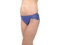 BODYCARE Pack of 3 Bikini Style Cotton Briefs in Assorted colors with Lace detail-E1476