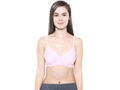 Seamless Cup Bra-5554PI with free transparent strap