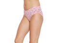 BODYCARE Pack of 6 Printed Hipster Briefs Deluxe Panties in Assorted Color - E9600-6PCS-A