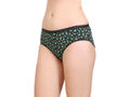 BODYCARE Pack of 6 Printed Hipster Briefs Deluxe Panties in Assorted Color - E9600-6PCS-B