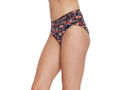 BODYCARE Pack of 6 Printed Hipster Briefs Deluxe Panties in Assorted Color - E9600-6PCS-B