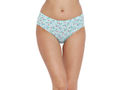 BODYCARE Pack of 6 Printed Hipster Briefs Deluxe Panties in Assorted Color - E9600-6PCS-B