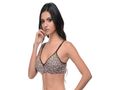 Bodycare Seamless Cup with free transparent strap Bra-6502-Assorted