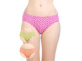 Pack of 3 Bodycare Printed Cotton Briefs in Assorted colors