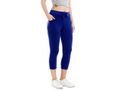 Bodyactive Women Royal Blue Capris-LC1-RBL