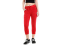 Bodyactive Women Red Capris-LC1-RED