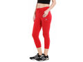 Bodyactive Women Red Capris-LC1-RED