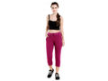 Bodyactive Women Wine Capris-LC1-WIN