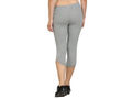 Bodyactive Women Grey Melange Capris-LC2-GRML