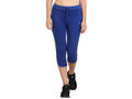 Bodyactive Women Royal Blue Capris-LC2-RBL