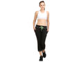 Bodyactive Women Black Capris-LC3-BLK