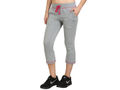 Bodyactive Women Grey Melange Capris-LC3-GRML