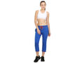 Bodyactive Women Royal Blue Capris-LC3-RBL