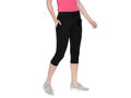 Bodyactive Women Capris-LC5-BLACK