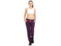 Bodyactive Women Dark Purple Trackpant-LL1-DPU