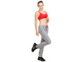 Bodyactive Women Grey Melange Trackpant-LL1-GRML