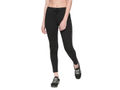 Bodyactive Women Zipper Trackpant-LL11-BLACK